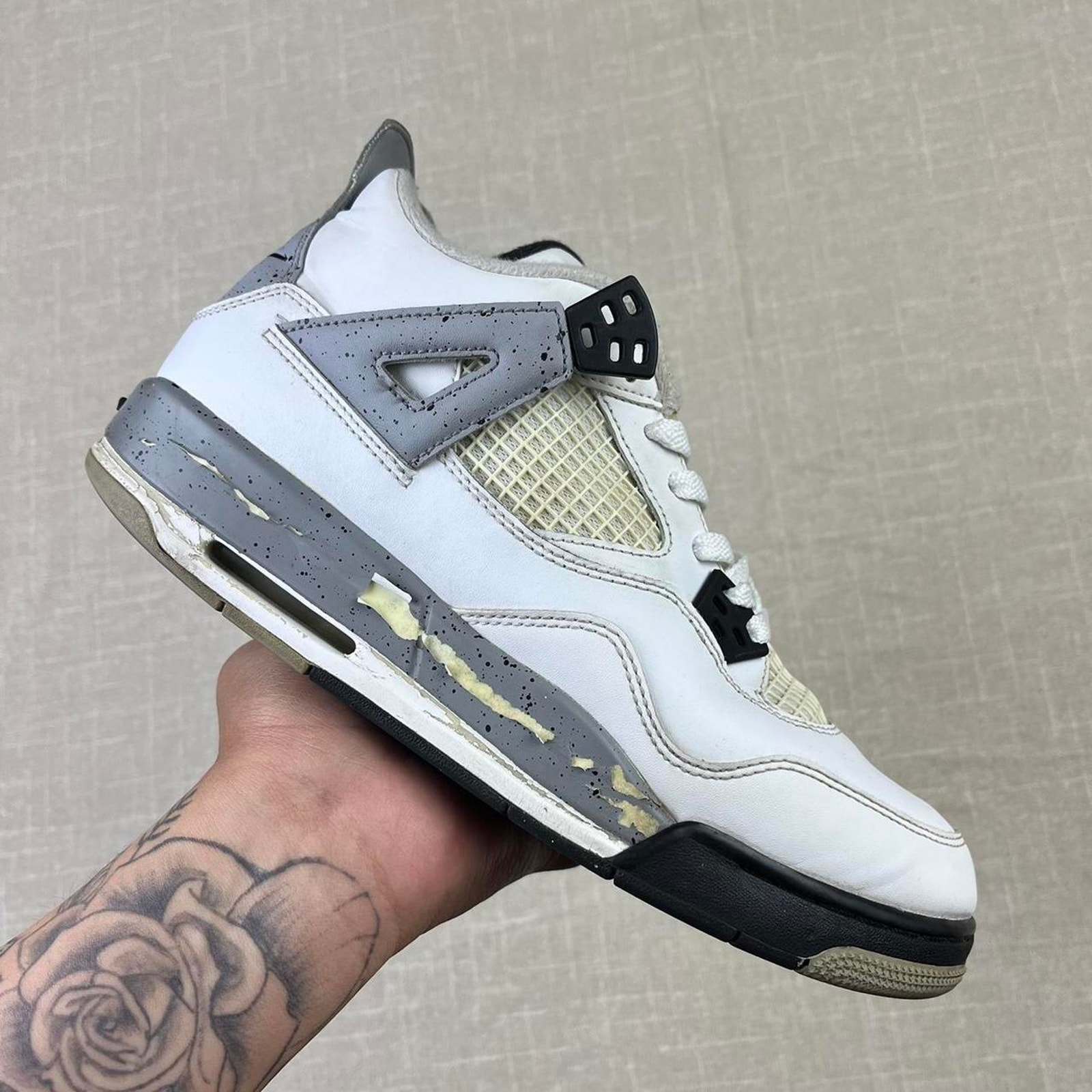 2016 Jordan 4 &acirc;White Cement
